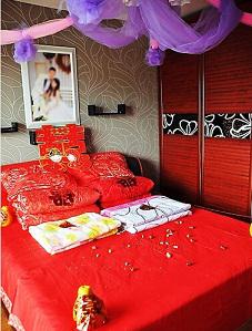 结婚房间布置_结婚房间布置图片气球_结婚房间布置简单图片