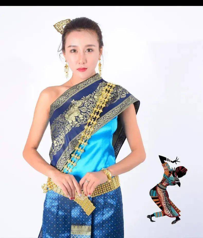 傣族的服饰_傣族的服饰图片_傣族服装服饰